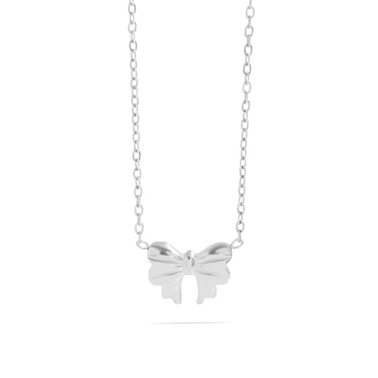 Bow Pendant Necklace