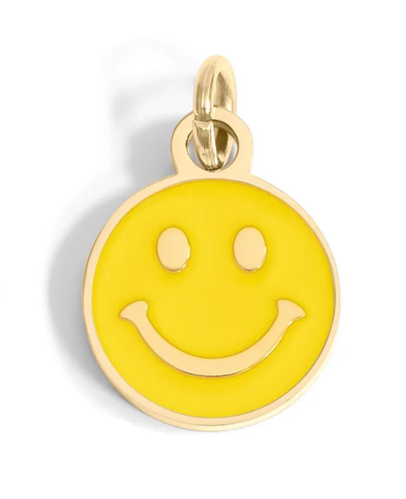 Smiley Face Charm - Yellow