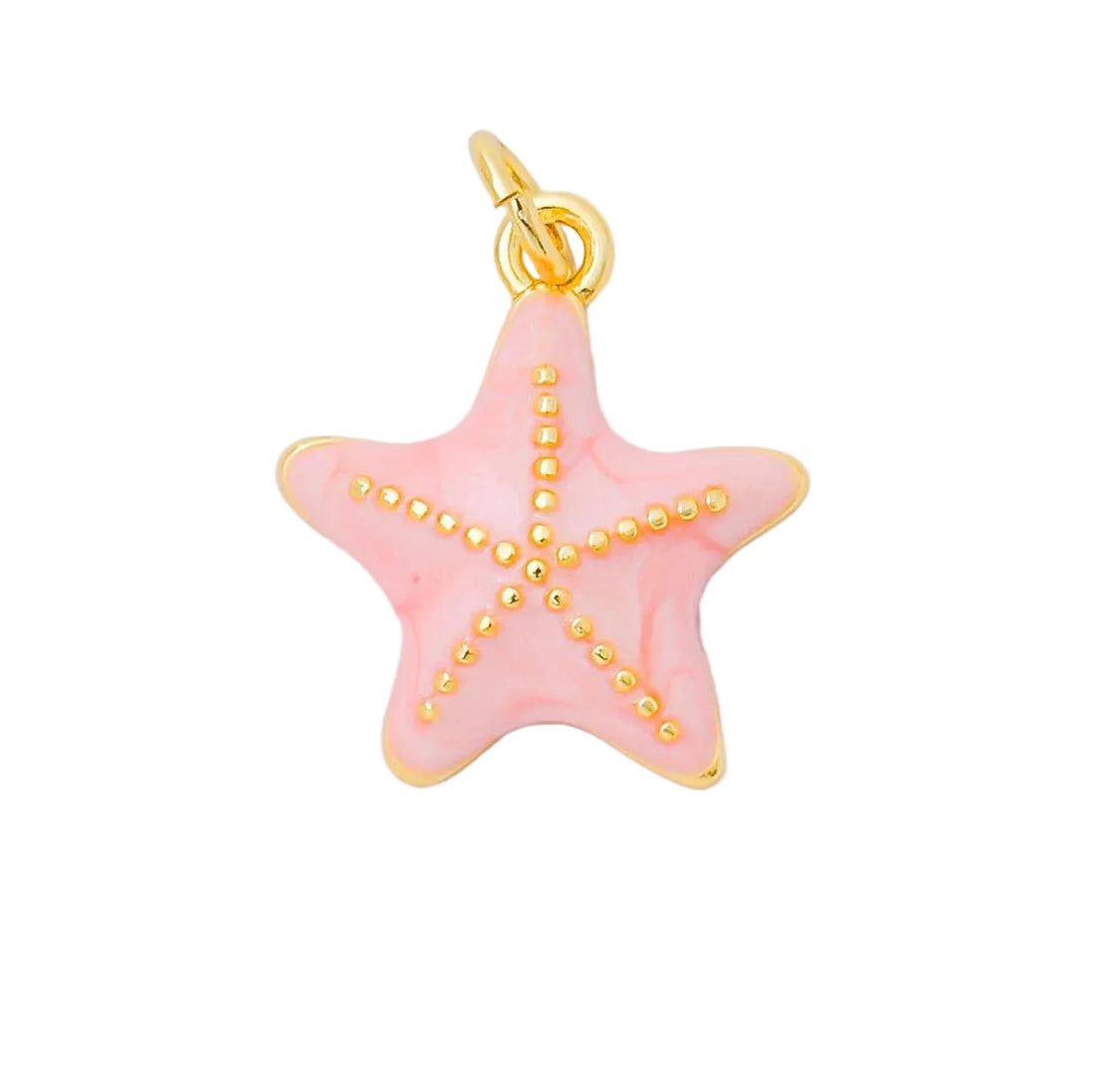 Starfish Charm - Pink