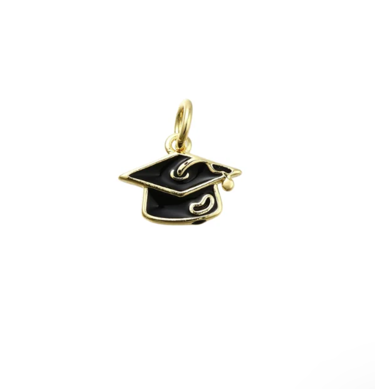 Graduation Cap Charm
