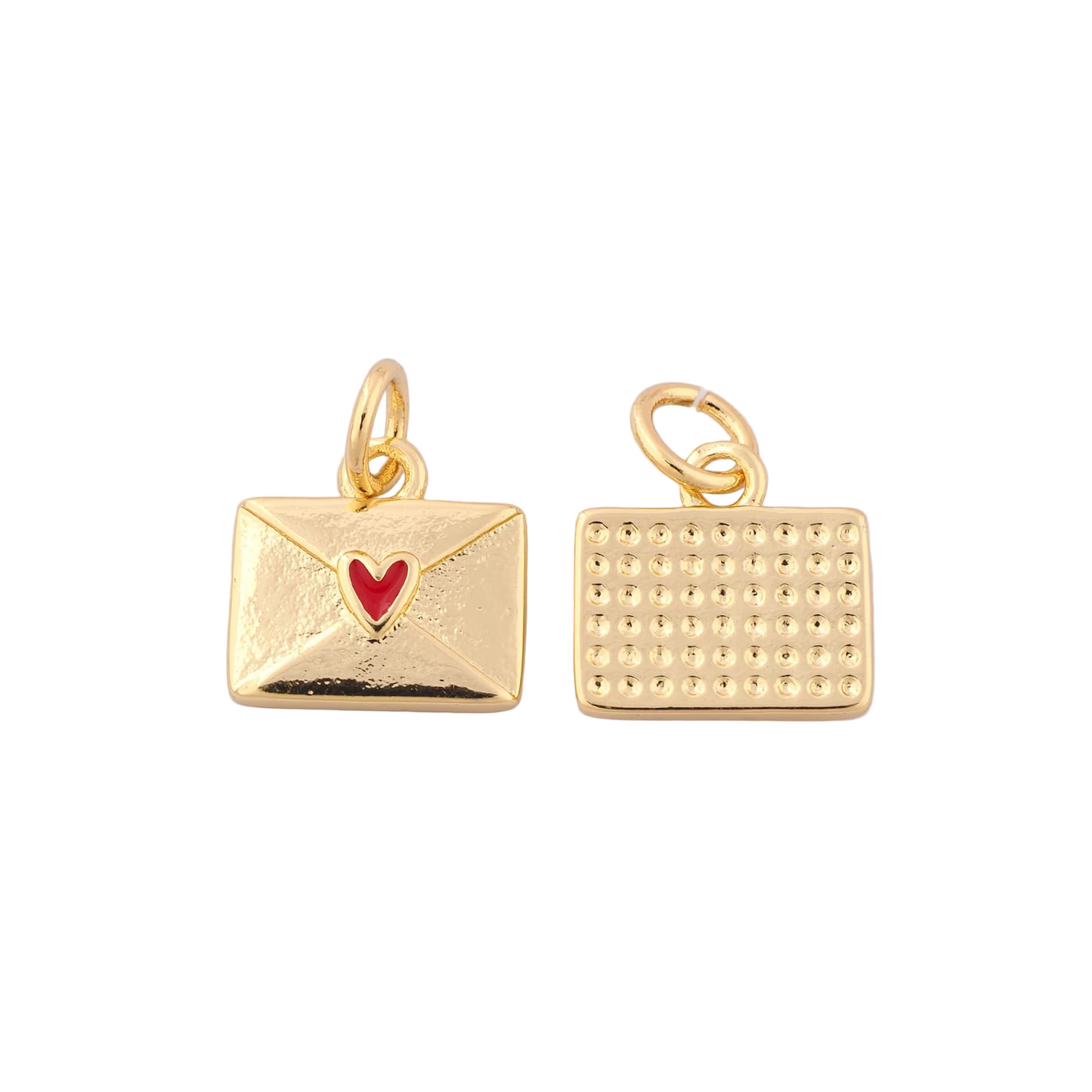 Heart Envelope Charm