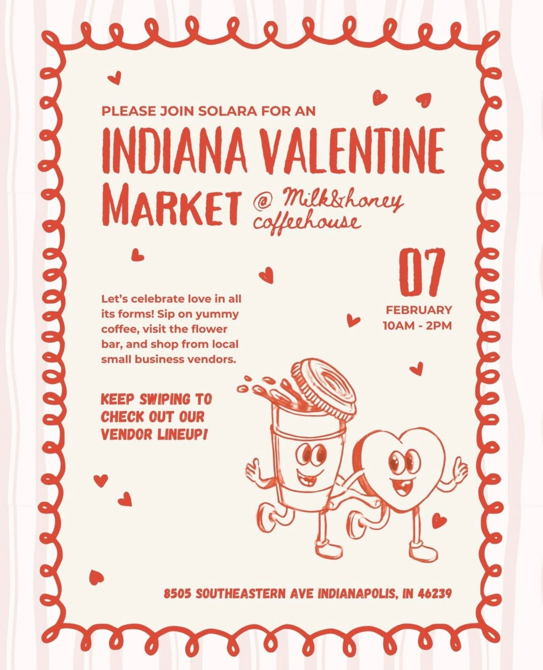 Indiana Valentine Market with Solara Market