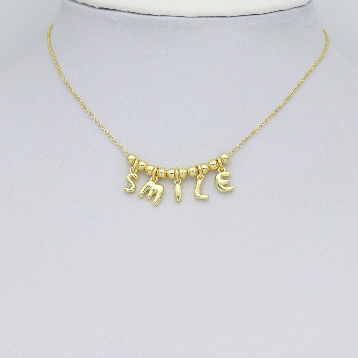 Charmable Small Bubble Initial Charm – BE CHARMABLE
