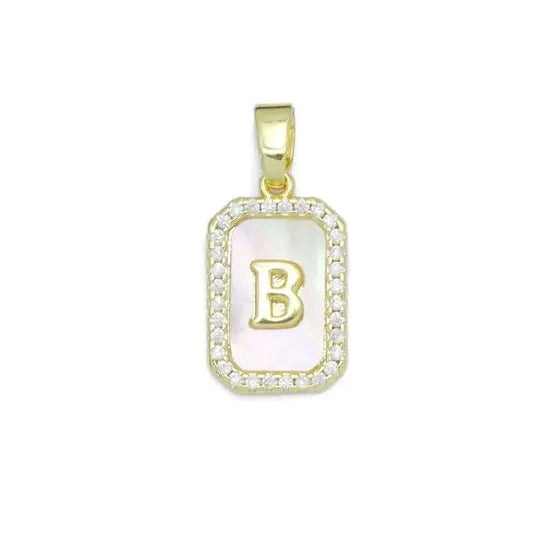 Gold Rectangle Initial Charm
