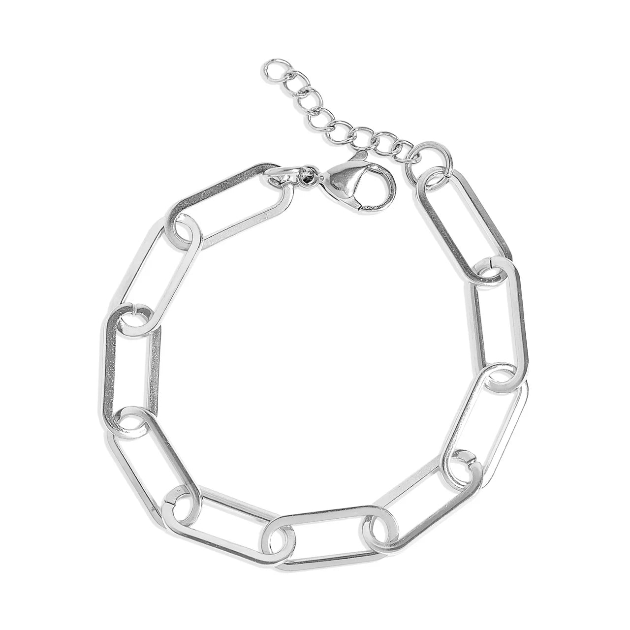 Paperclip Charm Bracelet