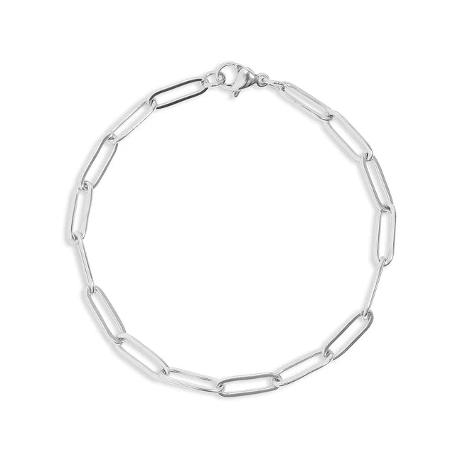 Paperclip Charm Bracelet