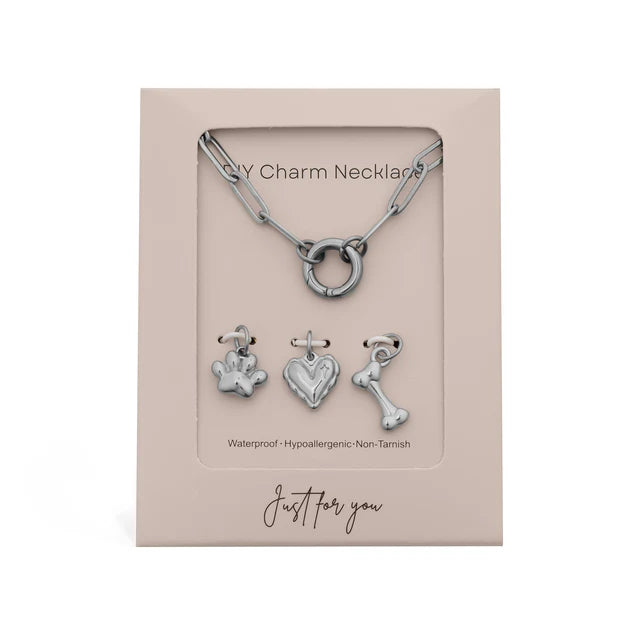 Pet Charm Holder Necklace Gift Set!