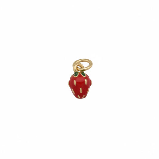 Tiny Strawberry Charm