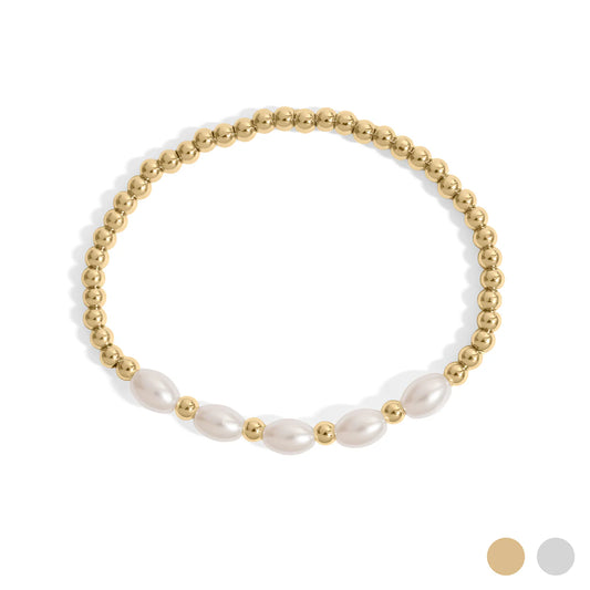 Pretty Pearly Stretch Bracelet