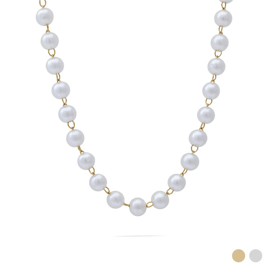Pearl Beaded Necklace