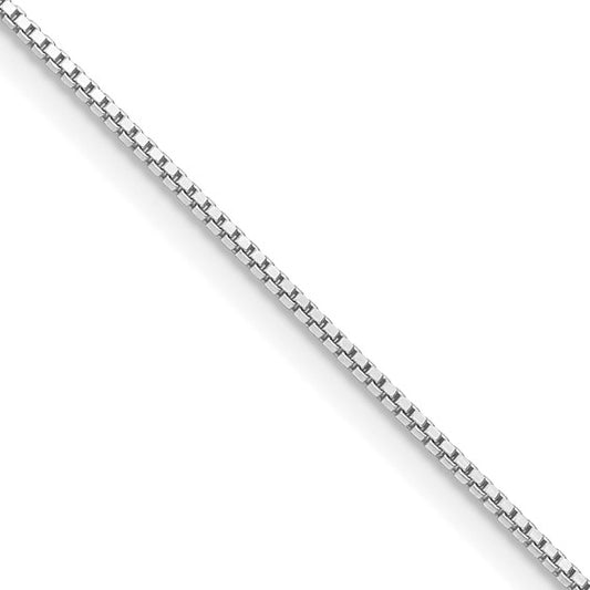 Sterling Silver Plated Box Chain