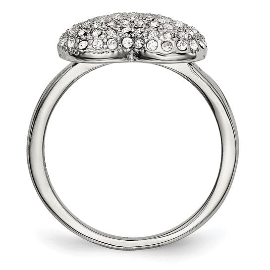 Stainless Steel Heart Ring