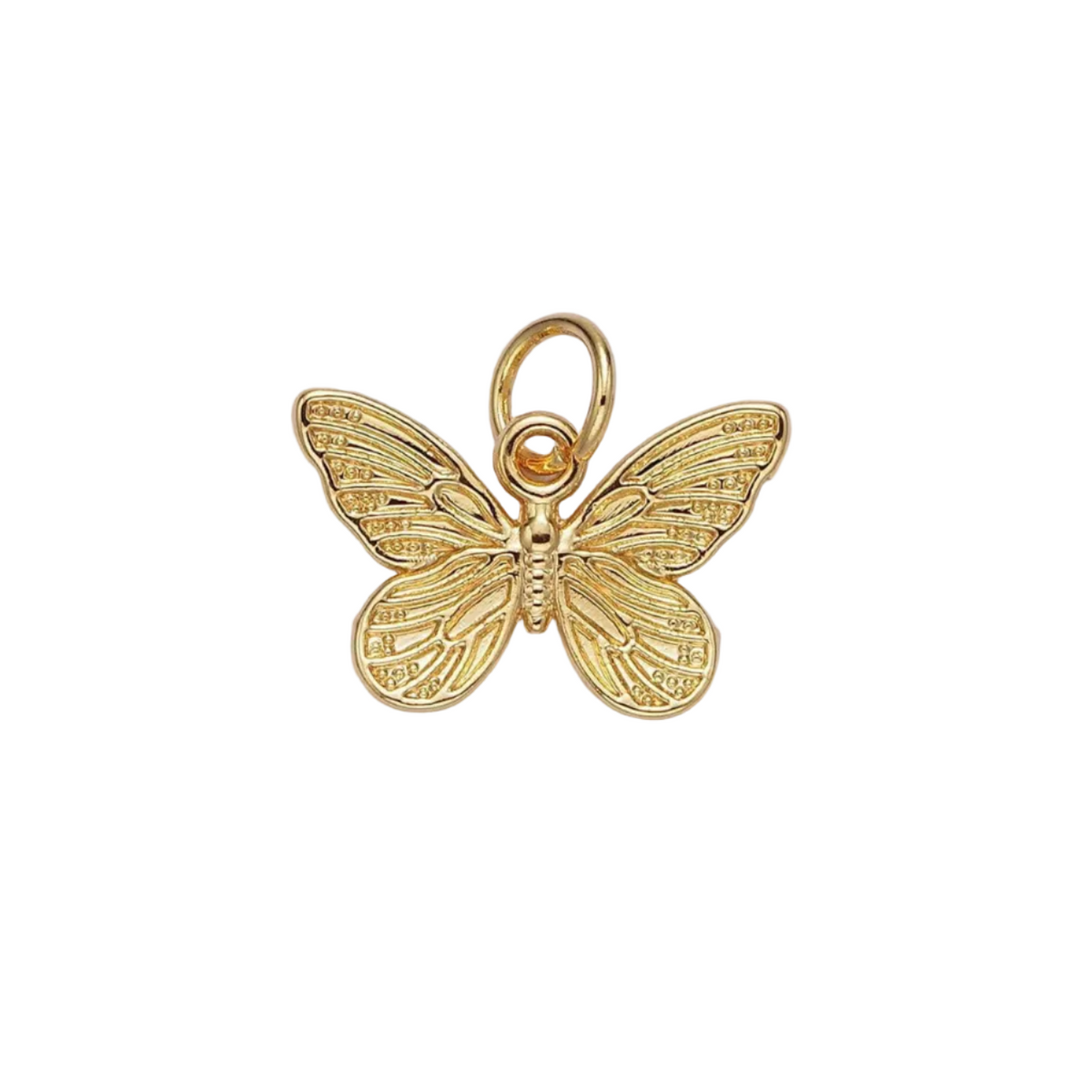 Charmable Dainty Gold Butterfly Charm – BE CHARMABLE