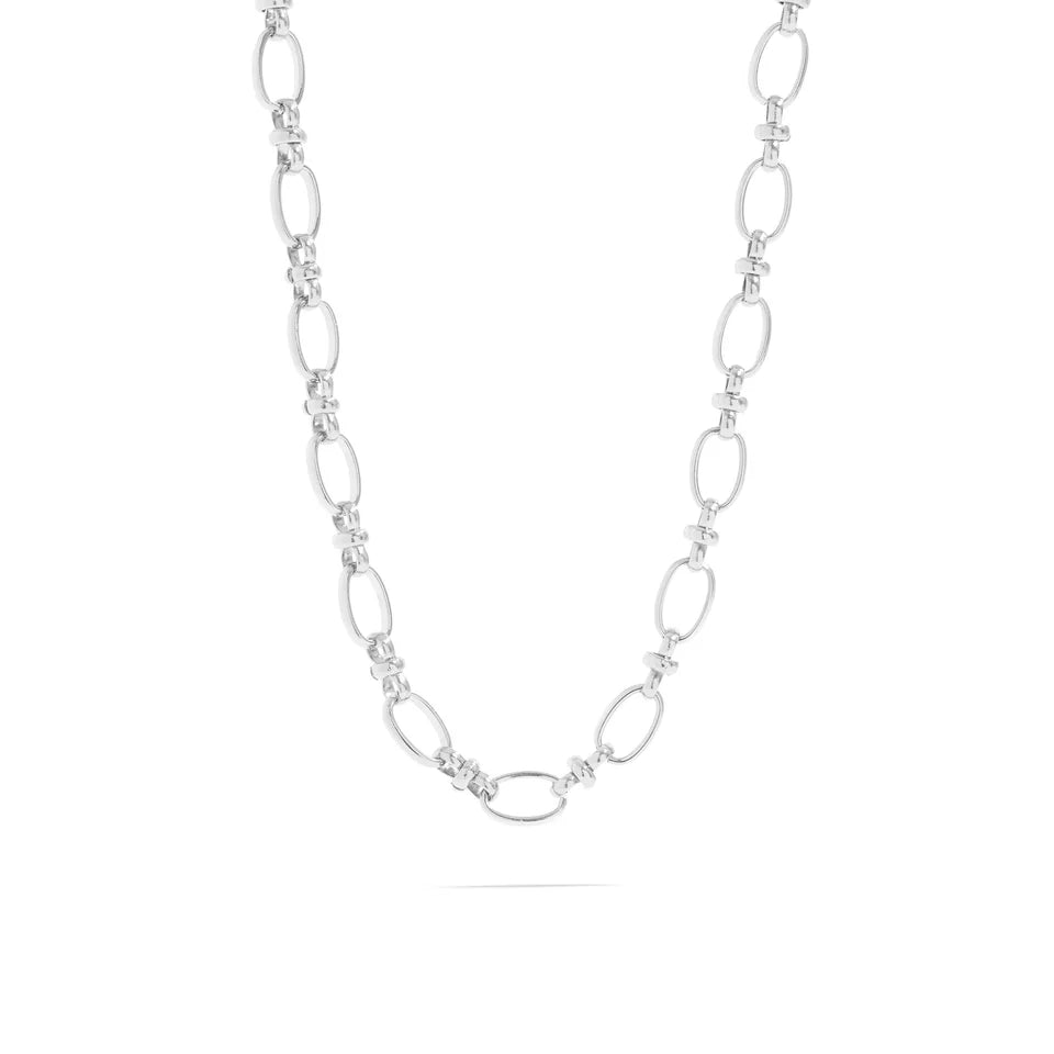 Circle Chain Charm Necklace