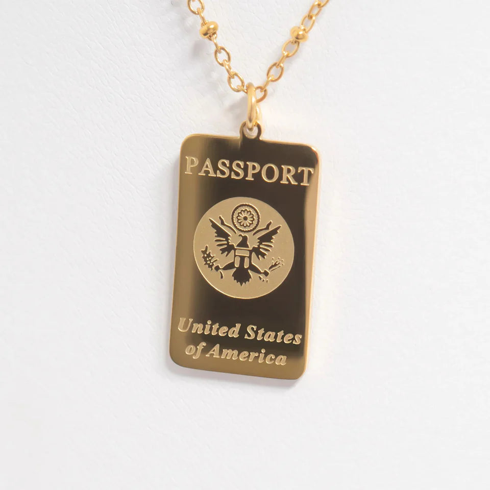 Passport Charm