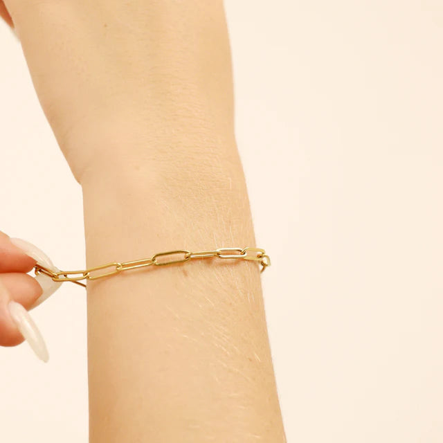 Paperclip Charm Bracelet