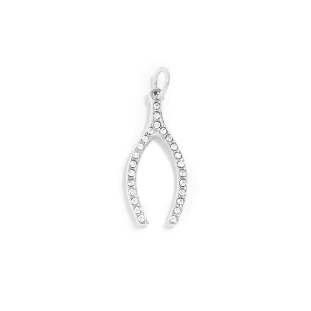 Charmable Rhinestone Wishbone – BE CHARMABLE