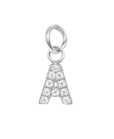 Stainless and Cubic Zarconia Initial
