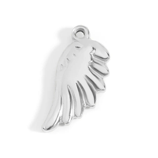 Small Angel Wing Charm