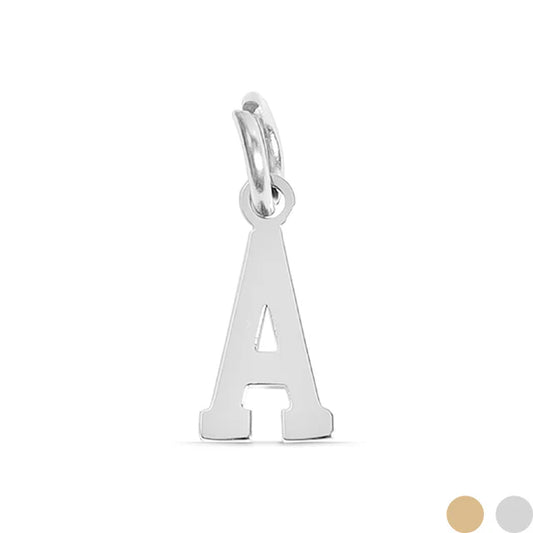 Sport Letter Pendants - Stainless