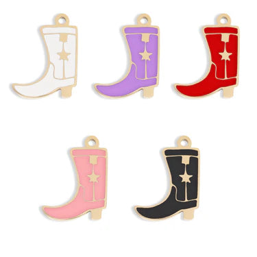 Cowboy Boot Charm + Colors