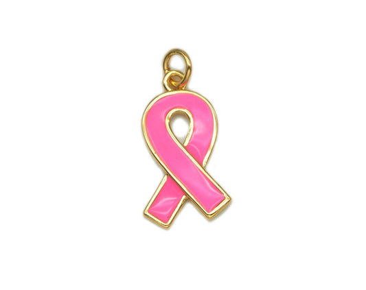 Hot Pink Cancer Awareness Ribbon