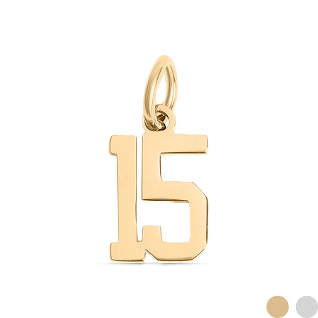 Sports Number - Gold PVD