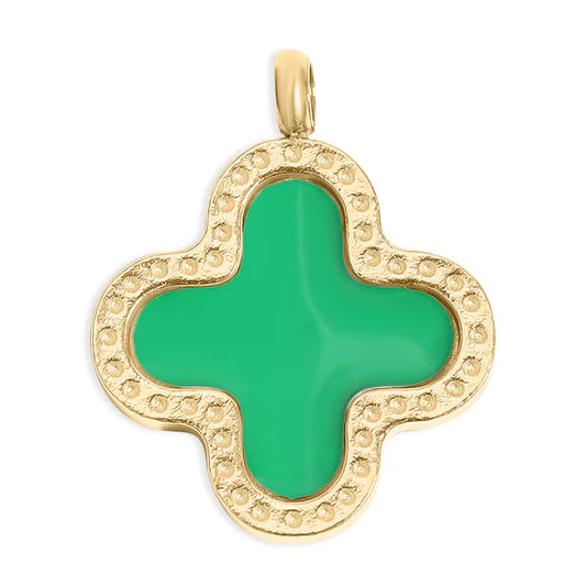 Lucky Clover Charm - Green