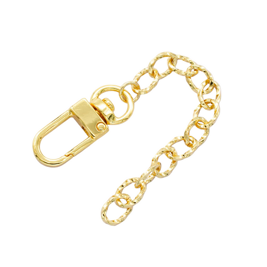 24k Gold Filled Paperclip Bag Chain