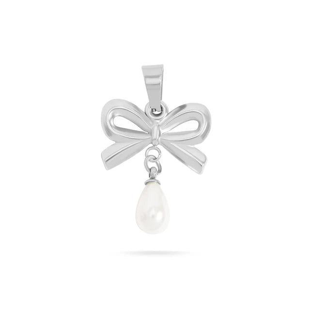 Freshwater Pearl Bow Charm