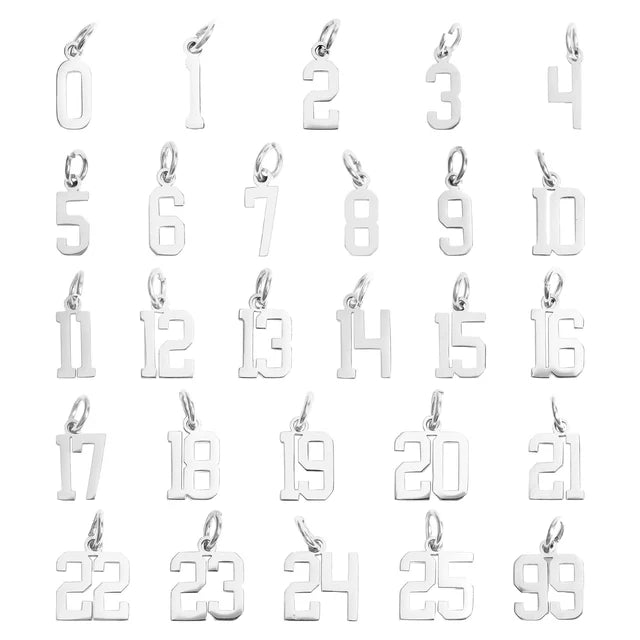 Sports Numbers - Stainless Steel