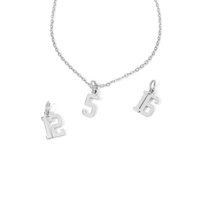 Sports Numbers - Stainless Steel