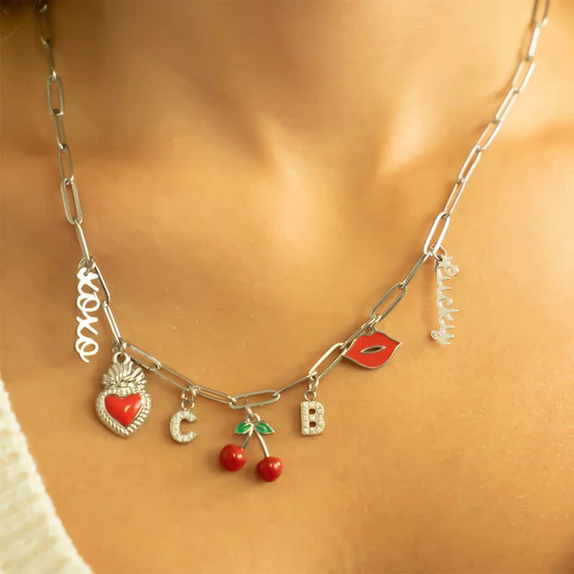 Stainless and Cubic Zarconia Initial